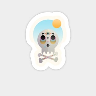 Magic Skull Sticker